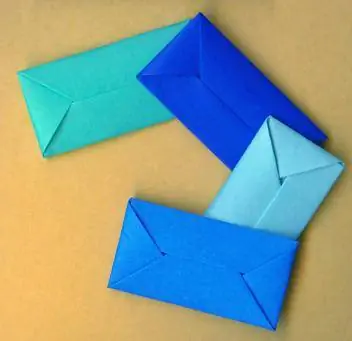Lub hnab ntawv yooj yim Origami