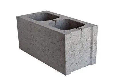 Tsim lub txaj paj txaj siv Cinder Blocks