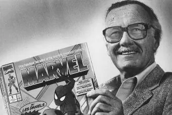 Vydavatel komiksů Marvel a tvůrce spider-man Stan Lee
