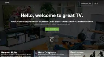 Hulu'un ekran görüntüsü
