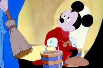 Mickey Mouse in 'Fantasia' 1940