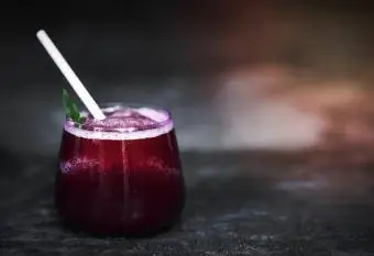 plum cocktail