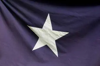 Modrá vlajka Bonnie