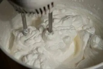 Zuckerguss in einem Mixer