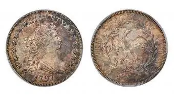 1797 pusė dolerio