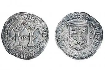 Carlos and Joanna 8 Reales ND (1538)