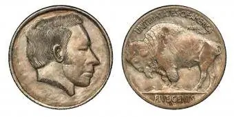 'Bo' Hughes 1950-es faragása, jól dokumentált Cameo Nickel