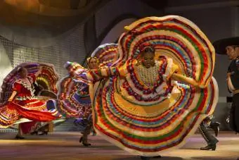 Traditionelle mexicanske dansere