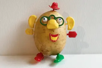 Oriģinālie 1952. gada Mr Potato Head aksesuāri