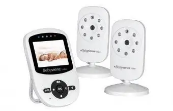 Babysense Video Baby Monitor con due fotocamere digitali