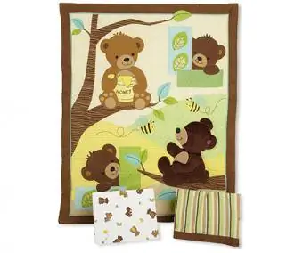 Koleksyon ng bedding ng Honey Bear