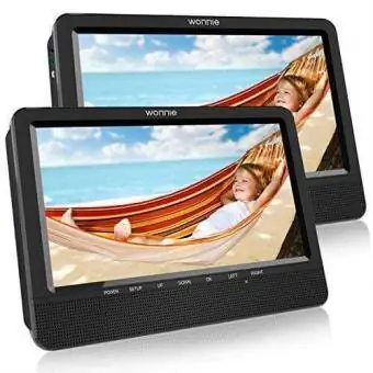 WONNIE Dual Screen DVD Player