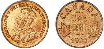 George V Cent 1922