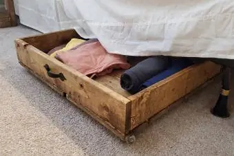 Αποθήκευση ρούχων, Αποθήκευση κάτω από το κρεβάτι, Παιδικό κουτί παιχνιδιών, κουτί παιχνιδιών κάτω από το κρεβάτι