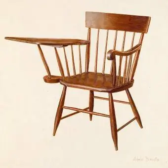 Adele Brooks, krzesło w Windsorze