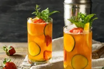 مشروبات كأس Pimm الكلاسيكية