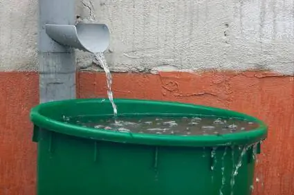 Sistemi i ujitjes së ujit të shiut për kopshte
