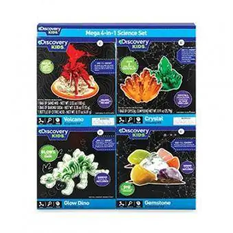 Discovery Kids Mega 4-in-1 Science Set