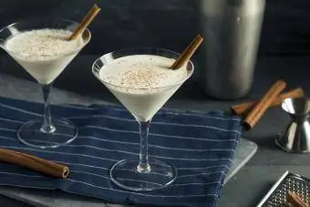 Martini de vainilla de xocolata blanca