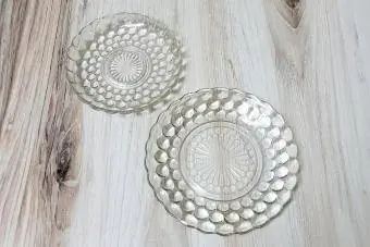 Anchor Hocking Bubble Pattern Plates Depression Glass