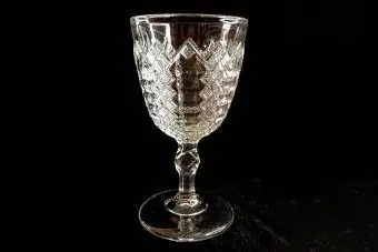 Jacob's Ladder by US Glass Water Goblet