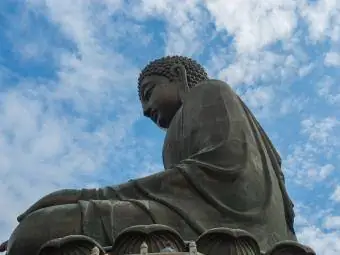 Honq Konq monastırında Budda