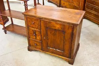 Antique Buffet Table