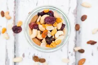 Trail Mix and Fruit