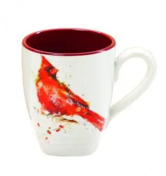 Caneca Cardinal em Grés Dean Crouser