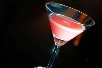 Růžové Martini