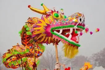 มังกรเทศกาลจีน