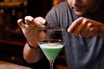 Baileys Chocolate Grasshopper Martini