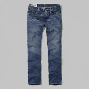 Slanke rette jeans for gutter