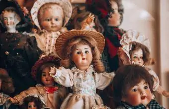 Antike Puppen