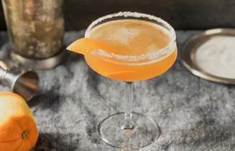 Aquavit Sidecar Cocktail