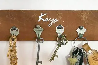 Rustic Up-Cycle Key Holder