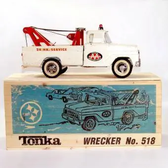 1965 წელი TONKA Wrecker Truck No518