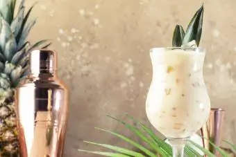 Amaretto-colada կոկտեյլ