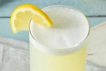 ramos gin fizz limão enfeite