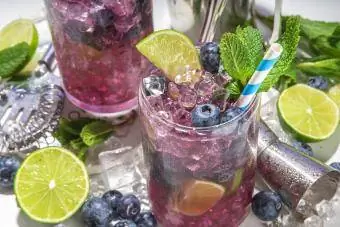 Mojito việt quất nguyên chất