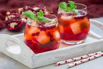 Granaat mojito mocktail