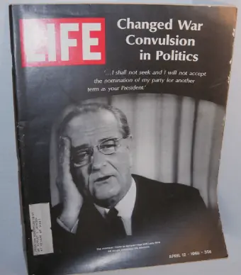 12 апреля 1968 г. Президент журнала Life Линдон Б. Джонсон Леди Бёрд.