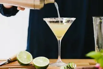 Skinny Key Lime Martini