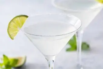 Key lime martini