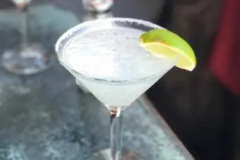 Bubbly Key Lime Martini