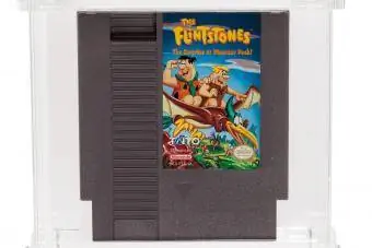 The Flintstones: The Surprise at Dinosaur Peak (NES, Taito, 1994) Wata 7.0 Cartridge