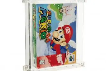 Super Mario 64 - Wata 9.8 A++ Sealed, N64 Nintendo 1996 USA