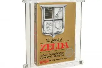 Cov lus dab neeg ntawm Zelda - Wata 9.0 A Sealed [No Rev-A, Round SOQ, Early Production], NES Nintendo 1987 USA