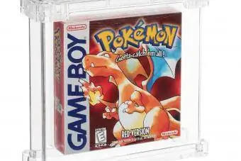 Wersja Pokémon Red - Wata 9.8 A++ Sealed [Sandshrew, pierwsza produkcja], GameBoy Nintendo 1998 USA