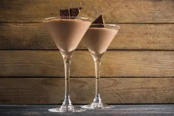 Ոչ ալկոհոլային շոկոլադե Mocha Martini Mocktail